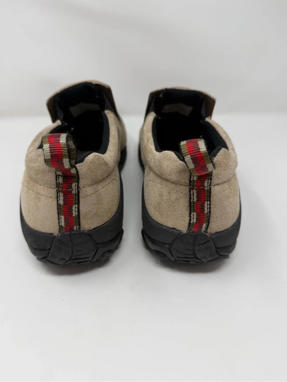 Merrell Taupe Suede Slip-On Loafers